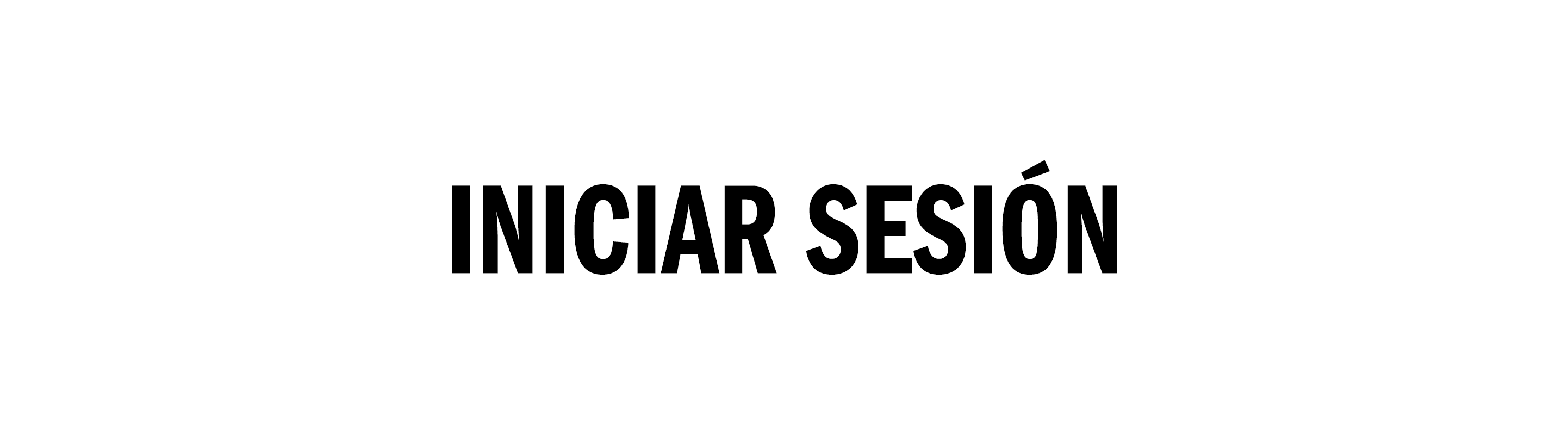 Iniciar sesion
